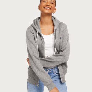 Polo Ralph Lauren - Grå - Prl Fz-Long Sleeve-Sweatshirt