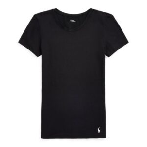 Polo Ralph Lauren Women Slim Fit T-Shirt Sort Small Dame