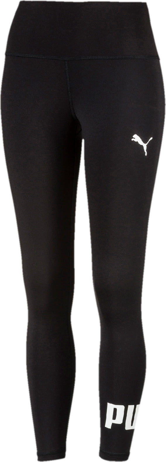 Puma Active Logo Leggings Dame Xs Sort Puma Active Logo Leggings Dame Xs Sort
