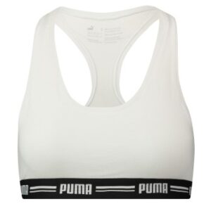 Puma Bh Iconic Racer Back Bra Hvid Small Dame