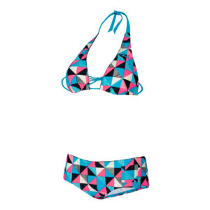 Puma Check Halter Bikini Dame 38c Blå