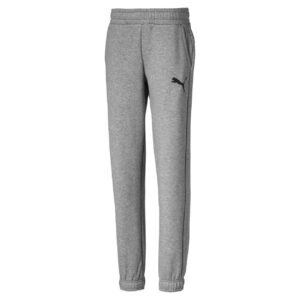Puma Ess Logo Bukser Unisex 152 Grå
