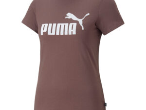 Puma Essentials Logo Tshirt Dame Brun