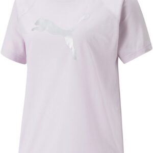 Puma Evostripe Tshirt Dame Xs Lilla