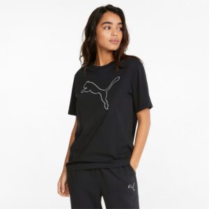 Puma Her Tshirt Dame Xs Sort