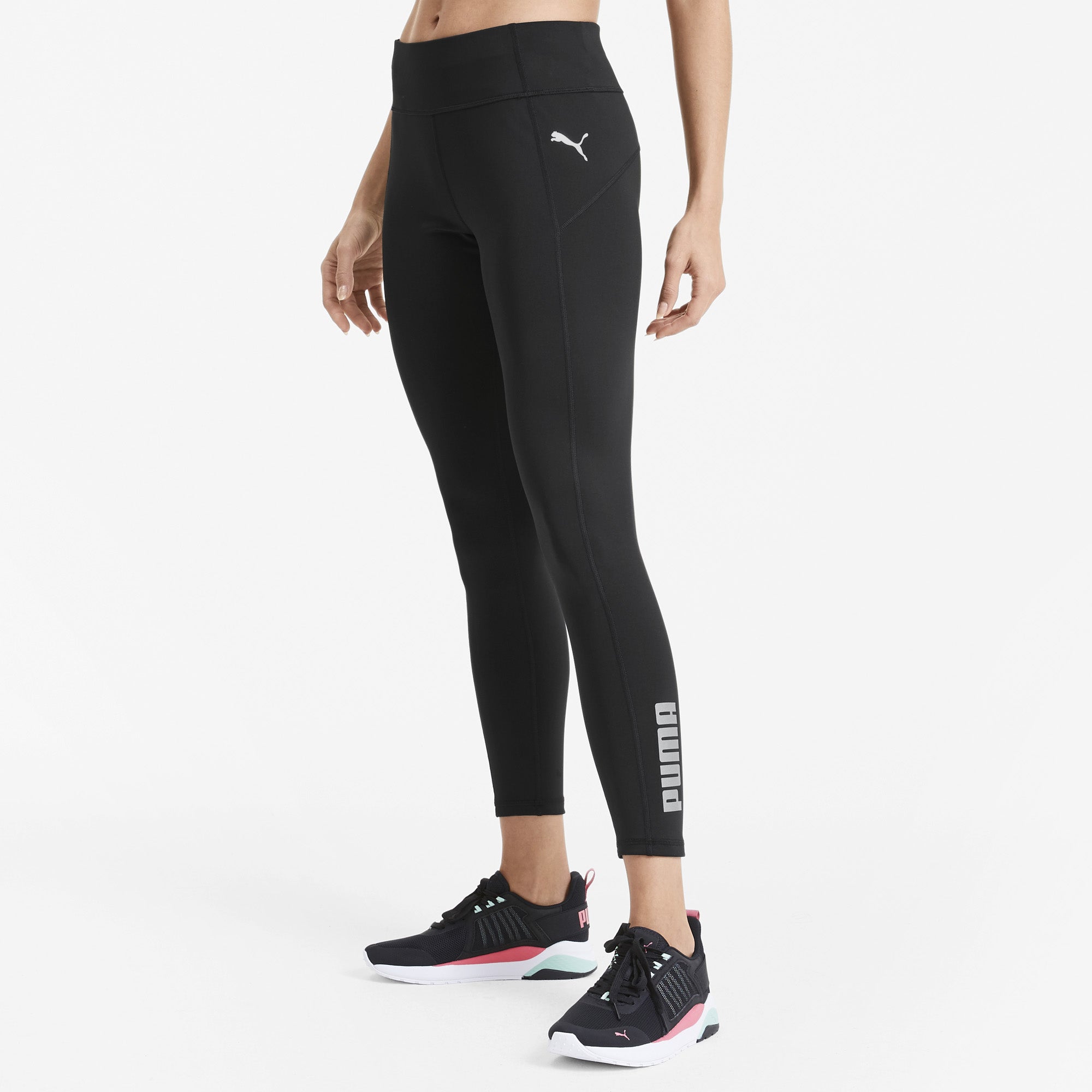 Puma Rtg Logo 7/8 Leggings Dame Xs Sort Puma Rtg Logo 7/8 Leggings Dame Xs Sort