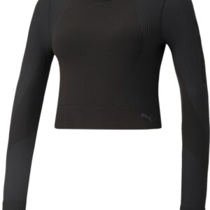 Puma Train Seamless Fitted Træningstrøje Dame Xs Sort