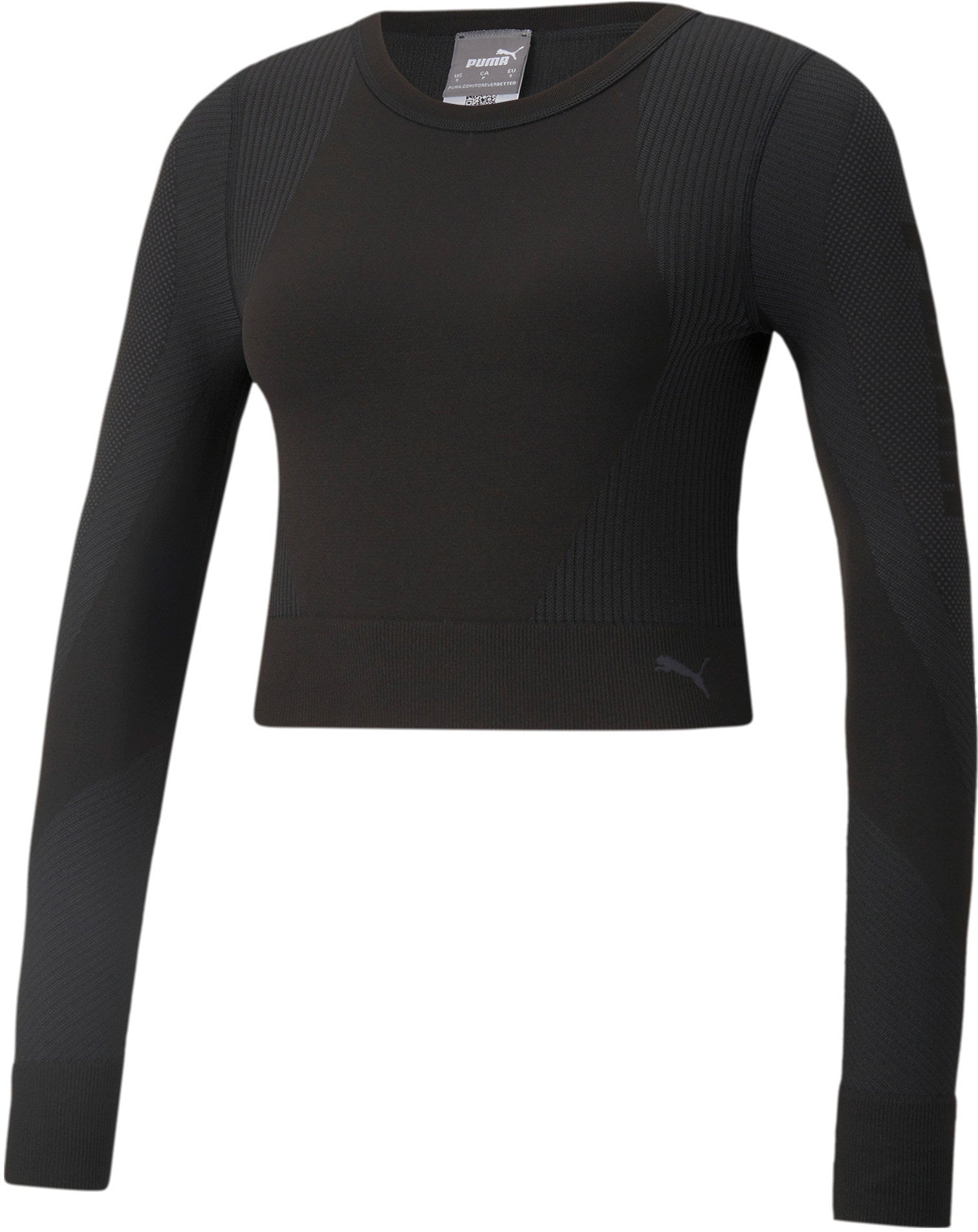 Puma Train Seamless Fitted Træningstrøje Dame Xs Sort Puma Train Seamless Fitted Træningstrøje Dame Xs Sort