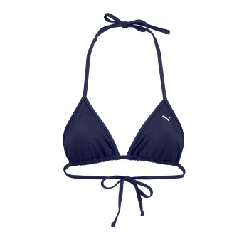 Puma Triangle Bikini Top Marineblå Small Dame Puma Triangle Bikini Top Marineblå Small Dame