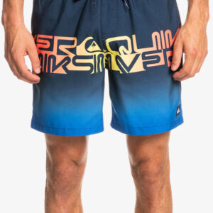 Quiksilver Word Block 17" Badeshorts Herre M Blå