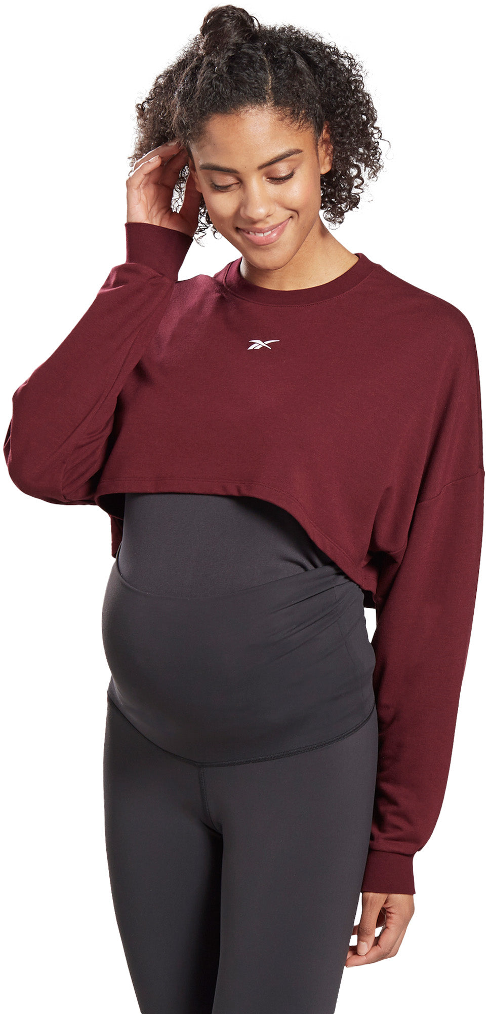 Reebok Studio Graviditetstrøje Dame Xs Rød Reebok Studio Graviditetstrøje Dame Xs Rød