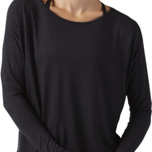 Reebok Ts Long Sleeve Tshirt Dame Xs Sort