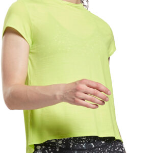 Reebok Workout Ready Activchill Trænings Tshirt Dame Xs Gul
