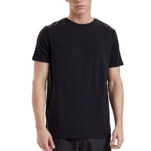 Resteröds Bamboo Crew Neck Sort Small Herre