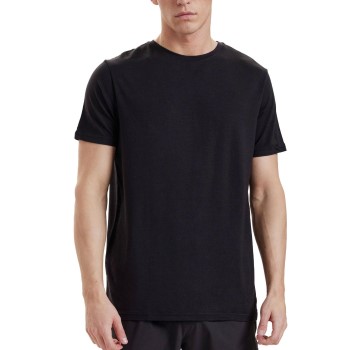 Resteröds Bamboo Crew Neck Sort Small Herre Resteröds Bamboo Crew Neck Sort Small Herre