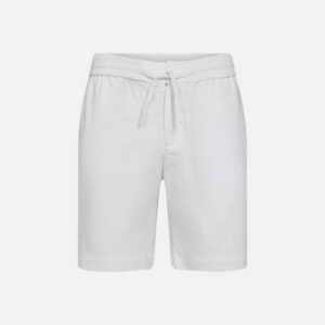 Shorts | Hør/bambusviskose | Hvid