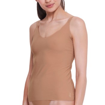 Sloggi ZERO Feel 2 0 Spaghetti Top Beige Small Dame Sloggi ZERO Feel 2 0 Spaghetti Top Beige Small Dame
