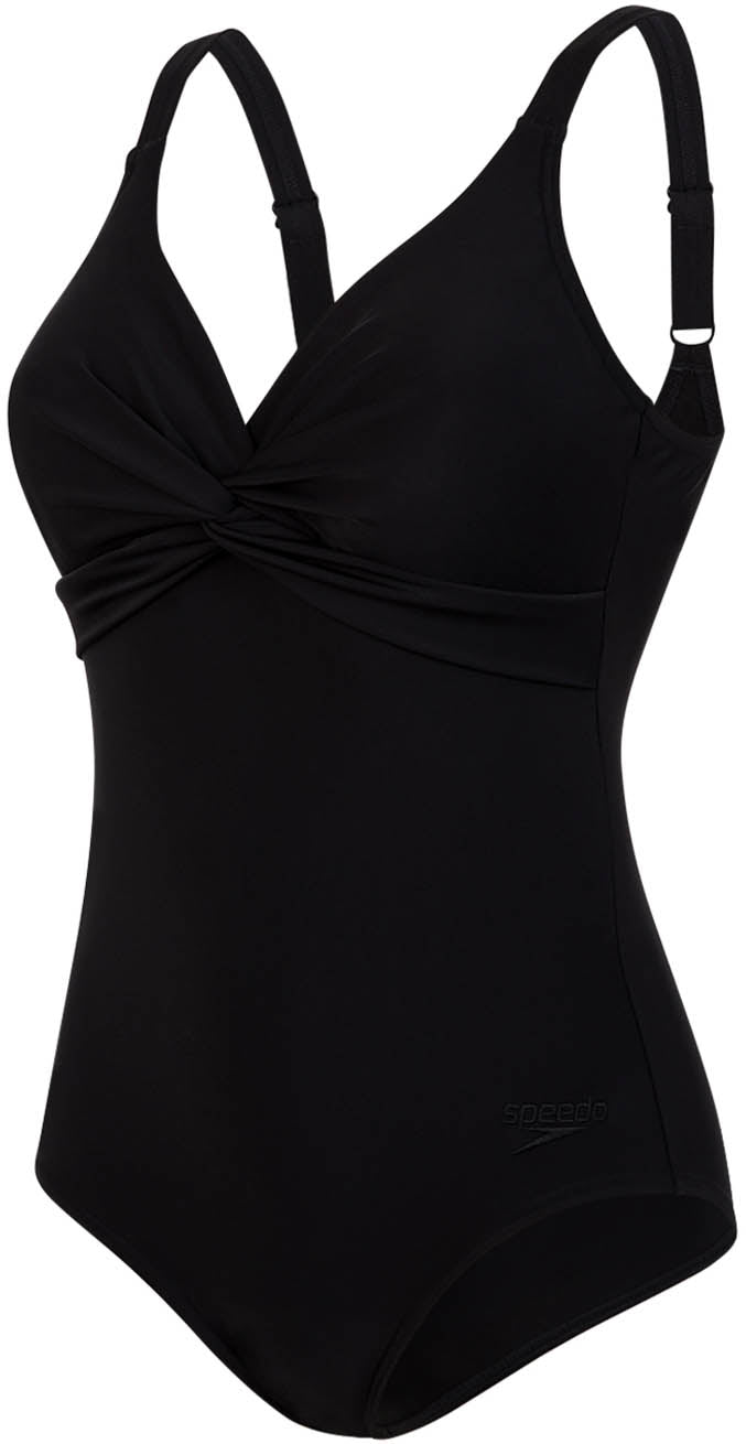 Speedo Birgitte 1 Piece Badedragt Dame 36 Sort Speedo Birgitte 1 Piece Badedragt Dame 36 Sort