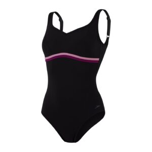 Speedo Contourluxe 1 Peice Dame 36 Sort