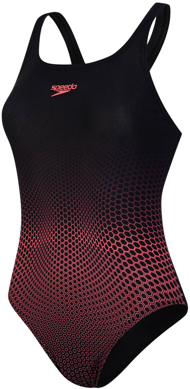 Speedo Placement Medalist Badedragt Dame 36 Sort Speedo Placement Medalist Badedragt Dame 36 Sort
