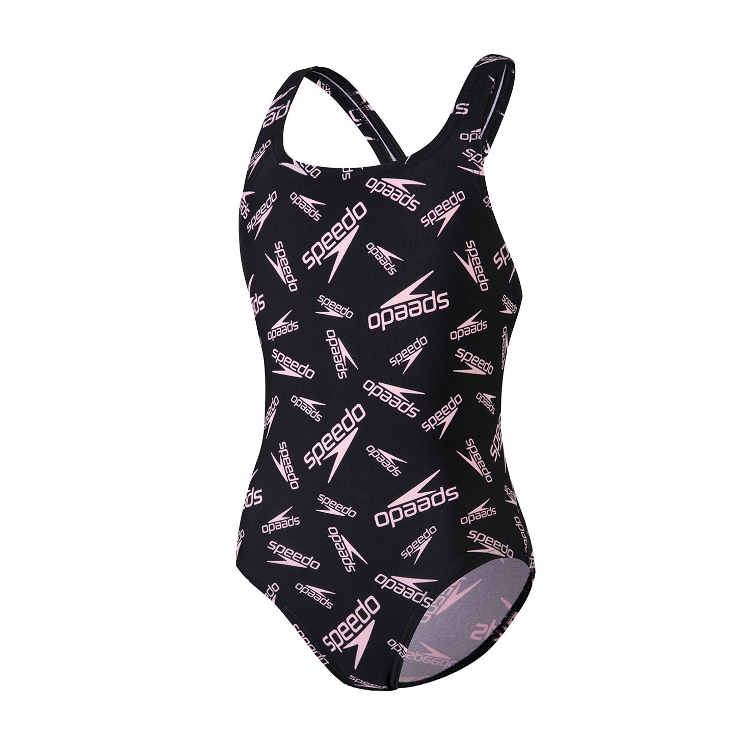Speedo Printed Medalist Badedragt Dame 116 Sort Speedo Printed Medalist Badedragt Dame 116 Sort