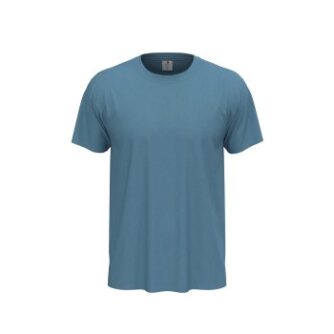Stedman Classic Men T-shirt Lyseblå bomuld Small Herre