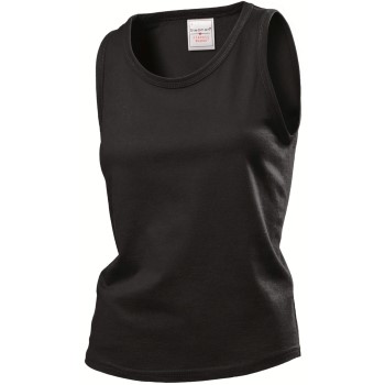Stedman Classic Tank Top Women Sort bomuld Small Dame Stedman Classic Tank Top Women Sort bomuld Small Dame