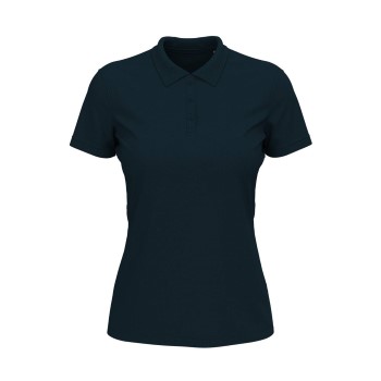 Stedman Lux Short Sleeve Polo For Women Marineblå bomuld Small Dame Stedman Lux Short Sleeve Polo For Women Marineblå bomuld Small Dame