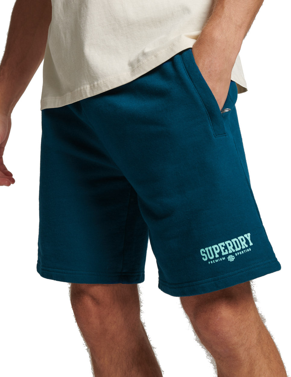 Superdry Code Core Sport Shorts Herre M Blå Superdry Code Core Sport Shorts Herre M Blå