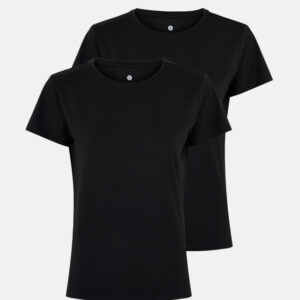 T-shirt 2-pak | Bambusviskose | Sort