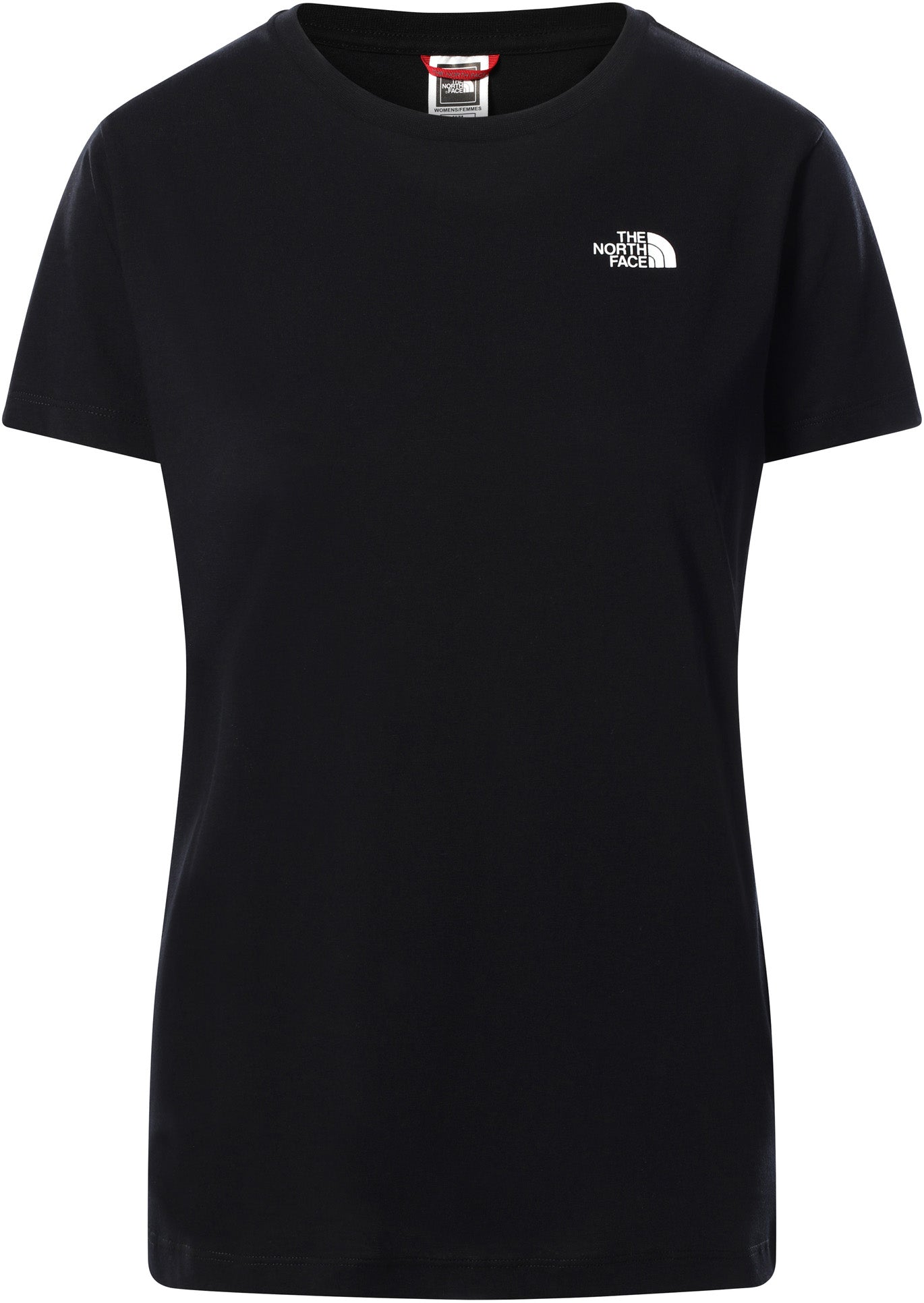 The North Face Simple Dome Tshirt Dame Sort The North Face Simple Dome Tshirt Dame Sort