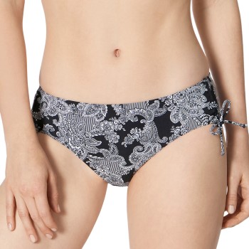 Triumph Charm Elegance Midi Bikini Brief Sort mønstret 44 Dame Triumph Charm Elegance Midi Bikini Brief Sort mønstret 44 Dame