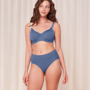 Triumph Summer Allure bikini top med bøjle, blå, Størrelse: 42E, Dame