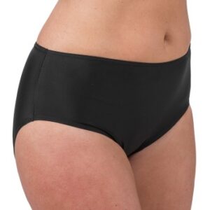 Trofe Mix Bikini Midi Briefs Sort 38 Dame