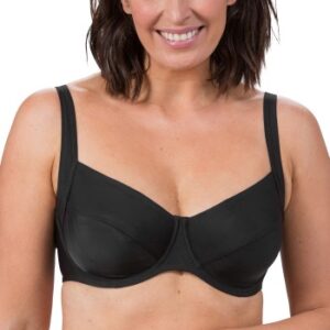 Trofe Mix Bikini Underwire Bra Sort B 38 Dame