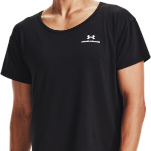 Under Armour Rush Energy Core Trænings Tshirt Dame Xs Sort