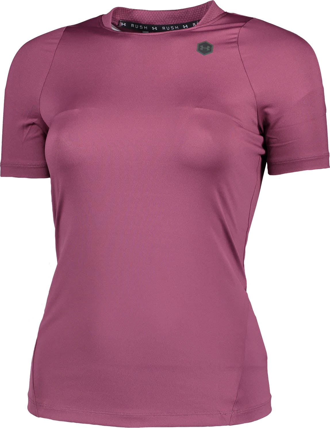 Under Armour Rush Ss Tshirt Dame Xs Lilla Under Armour Rush Ss Tshirt Dame Xs Lilla