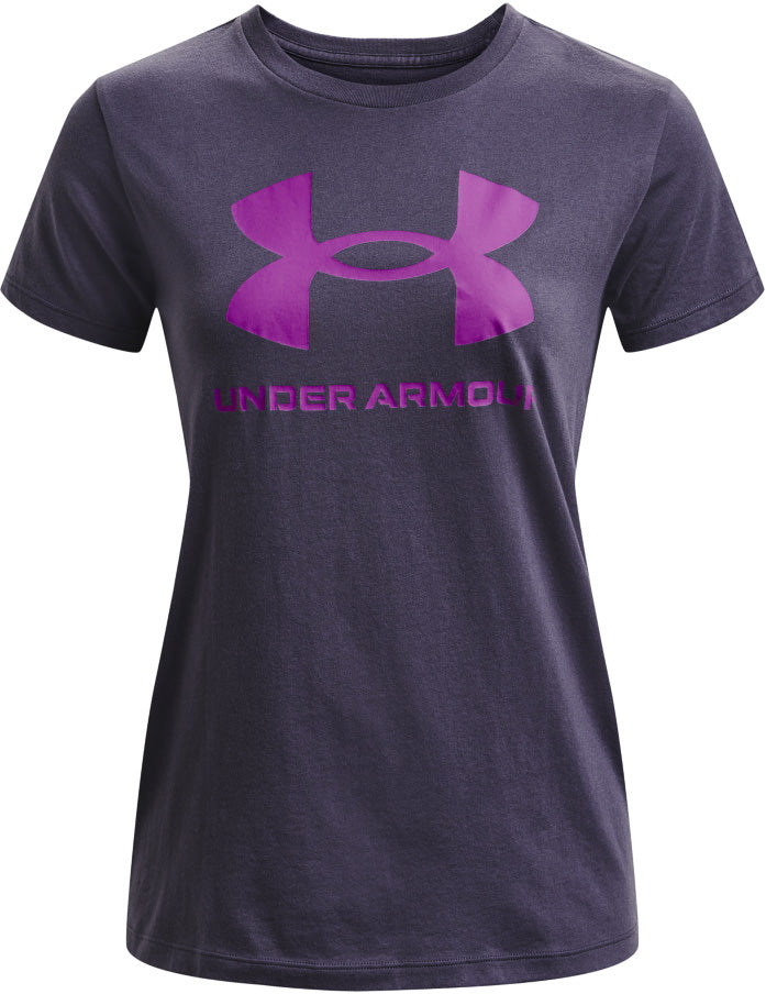 Under Armour Sportstyle Graphic Trænings Tshirt Dame Lilla Under Armour Sportstyle Graphic Trænings Tshirt Dame Lilla