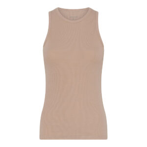 Urban Quest Bamboo Rib Tank top, beige, Størrelse: XS, Dame