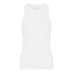 Urban Quest Bamboo Rib Tank top, hvid, Størrelse: XS, Dame