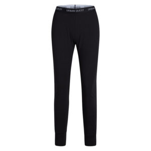 Urban Quest Bamboo Women Sweat leggings, sort, Størrelse: XS, Dame