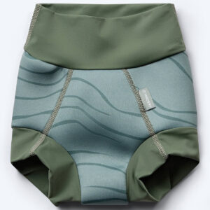 Watery blebadebukser til børn - Neoprene Swim Nappy - Fjord Green