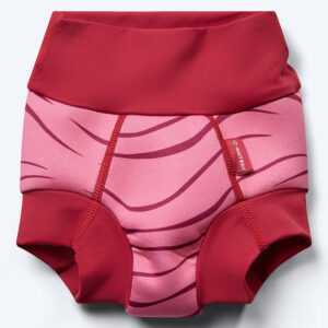 Watery blebadebukser til børn - Neoprene Swim Nappy - Fjord Red