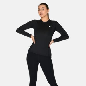 Zebdia Baselayer LS Tee Str. L - Kvinder, Svedtransporterende, Letvægts, Komfortabel
