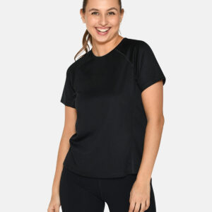Zebdia Women Sports t-shirt, sort, Størrelse: XS, Dame