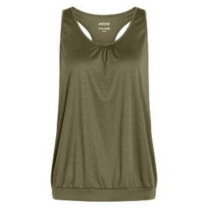 Zebdia Women Sports top, grøn, Størrelse: S, Dame