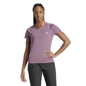 Adidas Adizero T-shirt Dame, Str. S - Lilla, Letvægts & Åndbar til Løb