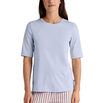 Calida Favourites Sleep Cotton Shirt Short-Sleeve Lyseblå bomuld Small Dame Calida Favourites Sleep Cotton Shirt Short-Sleeve Lyseblå bomuld Small Dame