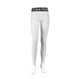 Calvin Klein Logo Waistband Legging Grå Small Dame