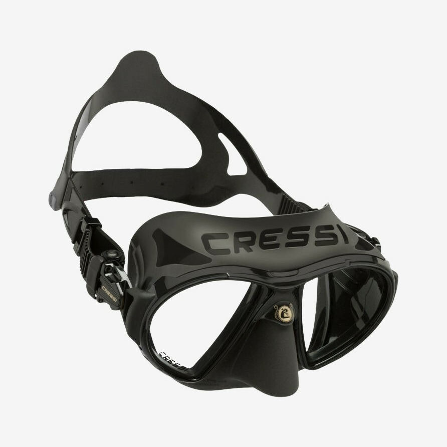 Cressi - Zeus dykkermaske (Sort) Cressi - Zeus dykkermaske (Sort)